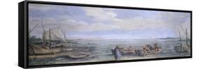 The Calling of Apostles Peter and Andrew-Pietro da Cortona-Framed Stretched Canvas