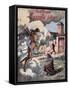 The calling of Joan of Arc by Archangel Michael-Frederic Lix-Framed Stretched Canvas