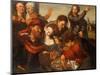 The Calling of Matthew, c.1524-64-Jan van Sanders Hemessen-Mounted Giclee Print