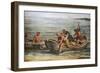 The Calling of Peter and Andrew, 1621-1630-Pietro da Cortona-Framed Giclee Print