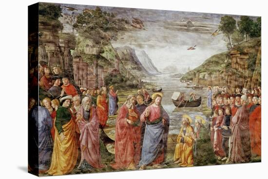 The Calling of Ss. Peter and Andrew, 1481-Domenico Ghirlandaio-Stretched Canvas