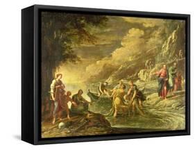 The Calling of Ss. Peter and Andrew-Domenico Gargiulo-Framed Stretched Canvas