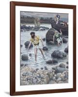 The Calling of St. James and St. John for 'The Life of Christ'-James Jacques Joseph Tissot-Framed Giclee Print