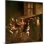 The Calling of St. Matthew, C.1598-1601-Caravaggio-Mounted Premium Giclee Print