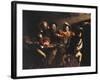 The Calling of St Matthew-Caravaggio-Framed Giclee Print