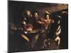 The Calling of St Matthew-Caravaggio-Mounted Premium Giclee Print