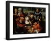 The Calling of St. Matthew-Jan Sanders van Hemessen-Framed Giclee Print