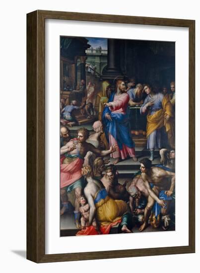 The Calling of St Matthew-Giovanni Battista Naldini-Framed Giclee Print
