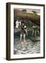 The Calling of St. Peter and St. Andrew, Illustration for 'The Life of Christ', C.1886-94-James Tissot-Framed Giclee Print