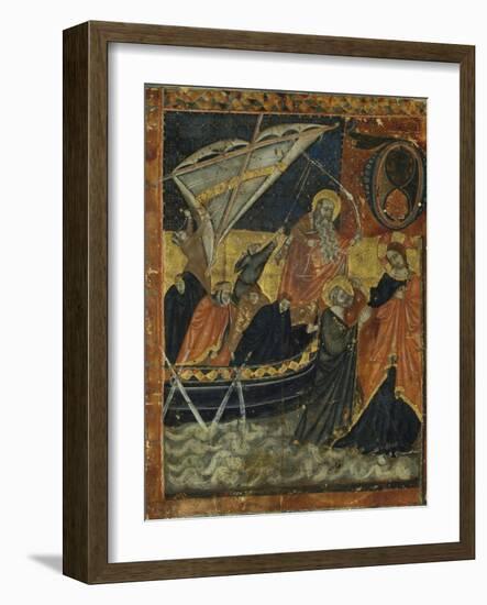 The Calling of St. Peter and St. Andrew (Vellum)-Berardo da Teramo-Framed Giclee Print