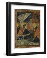 The Calling of St. Peter and St. Andrew (Vellum)-Berardo da Teramo-Framed Premium Giclee Print