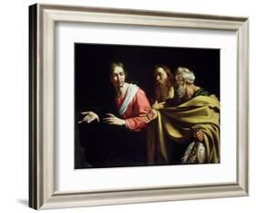 The Calling of St. Peter and St. Andrew-Bernardo Strozzi-Framed Giclee Print