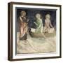 The Calling of St. Peter, from a Series of Scenes of the New Testament-Barna Da Siena-Framed Giclee Print