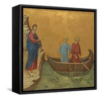 The Calling of the Apostles Peter and Andrew, 1308/1311-Duccio Di buoninsegna-Framed Stretched Canvas