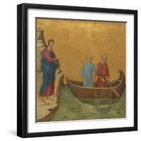 The Calling of the Apostles Peter and Andrew, 1308/1311-Duccio Di buoninsegna-Framed Giclee Print