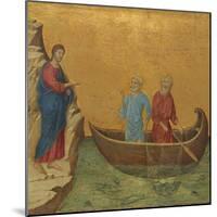 The Calling of the Apostles Peter and Andrew, 1308/1311-Duccio Di buoninsegna-Mounted Giclee Print