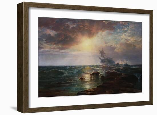 The Calm after the Storm, 1866-Andrea Di Bartolo-Framed Giclee Print