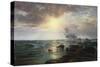 The Calm After the Storm-Edward Moran-Stretched Canvas