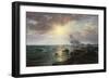 The Calm After the Storm-Edward Moran-Framed Giclee Print