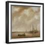 The Calm Sea, 1651-Willem van Diest-Framed Giclee Print