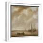 The Calm Sea, 1651-Willem van Diest-Framed Giclee Print