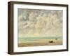 The Calm Sea, 1869-Gustave Courbet-Framed Giclee Print