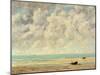 The Calm Sea, 1869-Gustave Courbet-Mounted Giclee Print