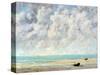 The Calm Sea-Gustave Courbet-Stretched Canvas