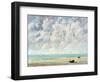 The Calm Sea-Gustave Courbet-Framed Giclee Print