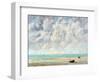 The Calm Sea-Gustave Courbet-Framed Giclee Print