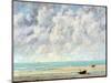 The Calm Sea-Gustave Courbet-Mounted Giclee Print