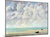 The Calm Sea-Gustave Courbet-Mounted Giclee Print