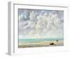 The Calm Sea-Gustave Courbet-Framed Premium Giclee Print