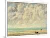 The Calm Sea-Gustave Courbet-Framed Art Print