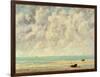 The Calm Sea-Gustave Courbet-Framed Art Print