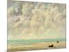 The Calm Sea-Gustave Courbet-Mounted Art Print