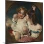 The Calmady Children (Emily, 1818–1906, and Laura Anne, 1820–94), 1823-Thomas Lawrence-Mounted Giclee Print