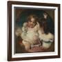 The Calmady Children (Emily, 1818–1906, and Laura Anne, 1820–94), 1823-Thomas Lawrence-Framed Giclee Print