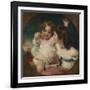 The Calmady Children (Emily, 1818–1906, and Laura Anne, 1820–94), 1823-Thomas Lawrence-Framed Giclee Print