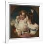 The Calmady Children (Emily, 1818–1906, and Laura Anne, 1820–94), 1823-Thomas Lawrence-Framed Giclee Print