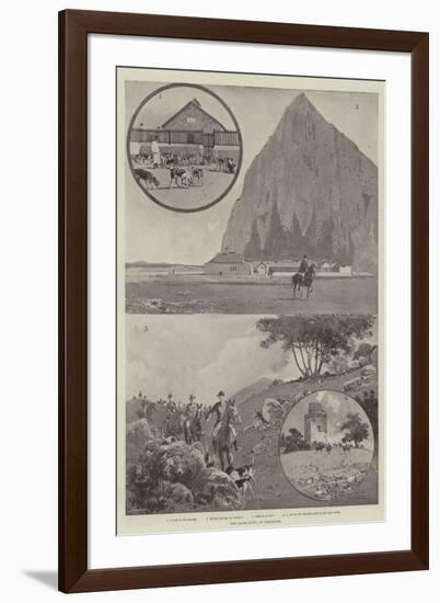 The Calpe Hunt, at Gibraltar-Joseph Holland Tringham-Framed Giclee Print