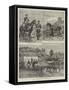 The Calpe Hunt, Gibraltar-null-Framed Stretched Canvas