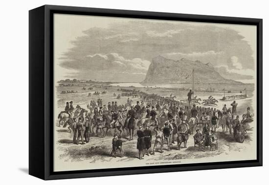 The Calpe Hunt Steeplechases, Gibraltar-null-Framed Stretched Canvas