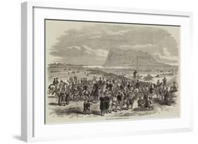 The Calpe Hunt Steeplechases, Gibraltar-null-Framed Giclee Print