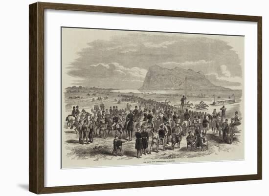 The Calpe Hunt Steeplechases, Gibraltar-null-Framed Giclee Print