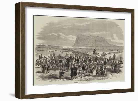 The Calpe Hunt Steeplechases, Gibraltar-null-Framed Giclee Print