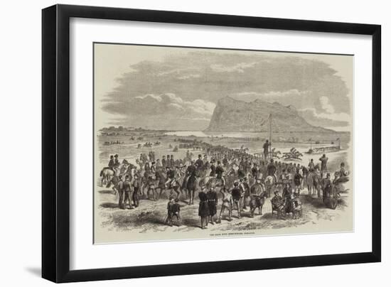 The Calpe Hunt Steeplechases, Gibraltar-null-Framed Giclee Print