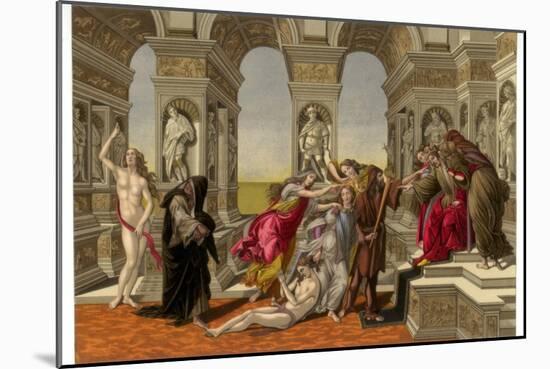 The Calumny of Apelles, 1494-1495-Franz Kellerhoven-Mounted Giclee Print