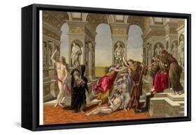 The Calumny of Apelles, 1494-1495-Franz Kellerhoven-Framed Stretched Canvas