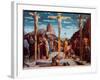 The Calvary, 1457-59 (Oil on Wood)-Andrea Mantegna-Framed Giclee Print